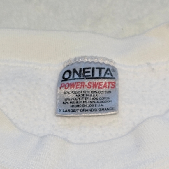 Vintage San Diego Chargers NFL 1994 Super Bowl AFC Champions White Crewneck XL - Picture 3 of 5